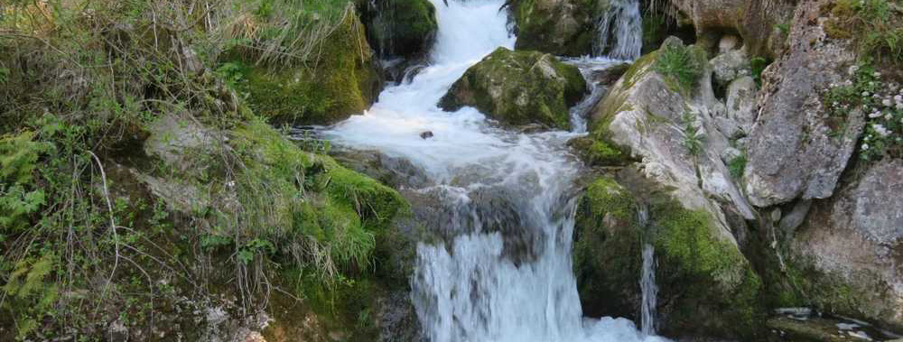 Bild von einem Wasserfall